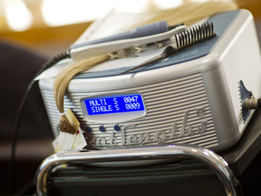 Die MultiSonic, das aktuell beste Extensions-System am Markt, steht schon bereit...:  (&copy; &copy; Great Lengths)