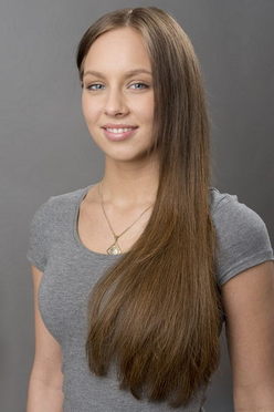 Kasia mit neuer Mähne:  (&copy; &copy; Great Lengths)