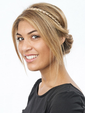 Das French Braid Band mit dem französischen Charme:  (&copy; &copy; Great Lengths)