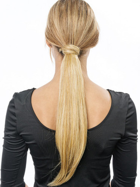 Simply Straight Pony, Step 6:  (&copy; &copy; Great Lengths)