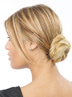 Haarknoten mit Simply Straight, Step 6:  (&copy; &copy; Great Lengths)