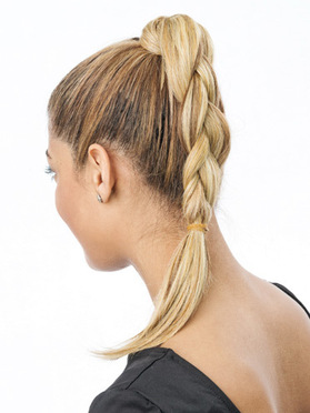 ...als geflochtener Zopf:  (&copy; &copy; Great Lengths)