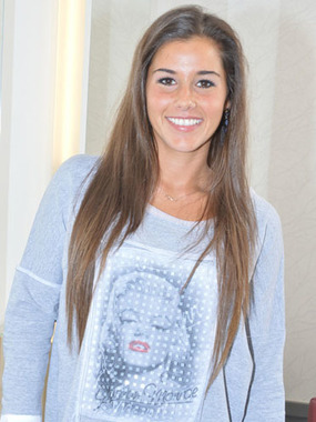 Sarah Engels vor dem Umstyling:  (&copy; &copy; Great Lengths)