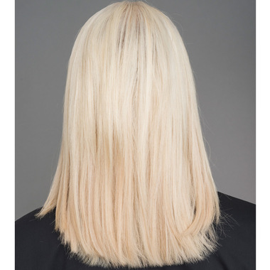 75 Strähnen in 25 cm Länge verleihen dem feinen Eigenhaar eine natürliche Fülle:  (&copy; &copy; Great Lengths)