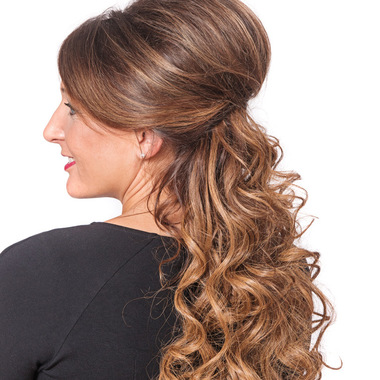 Die Extensions ermöglichen viele Stylingvarianten:  (&copy; &copy; Great Lengths)