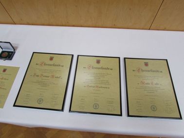 Verleihung der Ehrenurkunde von der Marktgemeinde St. Stefan i.R.:  (&copy; &copy; Great Lengths)