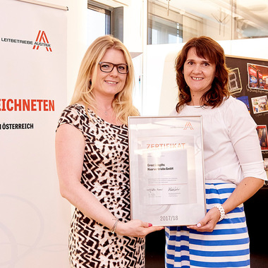 Leitbetriebe Austria - Great Lengths erneut zertifiziert (&copy; Leitbetriebe Austria )