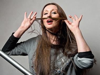  Hanka genießt den individuellen Look:  (&copy; &copy; Great Lengths)