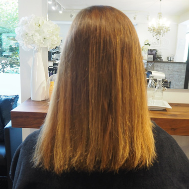 Gesundes Haar, dem es aber an Länge und Volumen fehlt:  (&copy; &copy; Great Lengths)