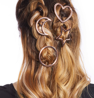 Sonne, Mond und Sterne, Haarspangen die wirklich halten (&copy; Great Lengths)