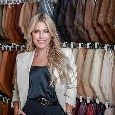 Sylvie Meis zu Besuch bei Great Lengths (&copy; Great Lengths)