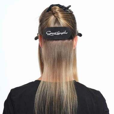 GL TAPES - Eigenhaar abteilen:  (&copy; &copy; Great Lengths)