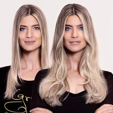 Anna GL Tapes vorher-nachher:  (&copy; &copy; Great Lengths)