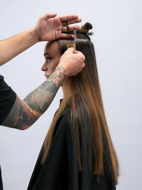 YOUYOU Tape-Ins, Step 2 (&copy; © Great Lengths / YOUYOU)