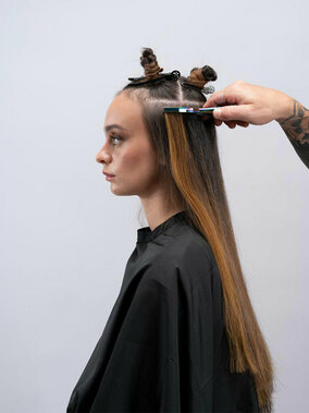 YOUYOU Tape-Ins, Step 5 (&copy; © Great Lengths / YOUYOU)