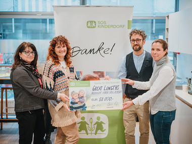 Spende SOS-Kinderdorf (&copy; Great Lengths)