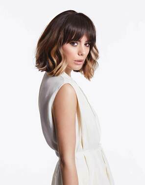 Shaggy Bob halb2:  (&copy; &copy; Great Lengths)