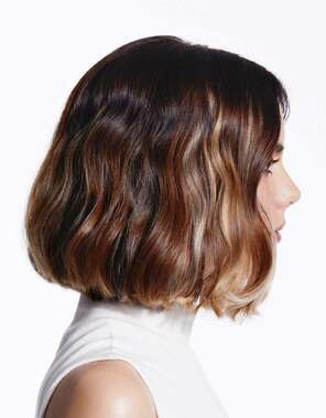 Shaggy Bob Seite1:  (&copy; &copy; Great Lengths)