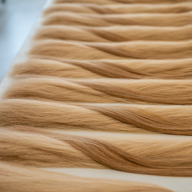 Blond vor dem Verblenden:  (&copy; &copy; Great Lengths)