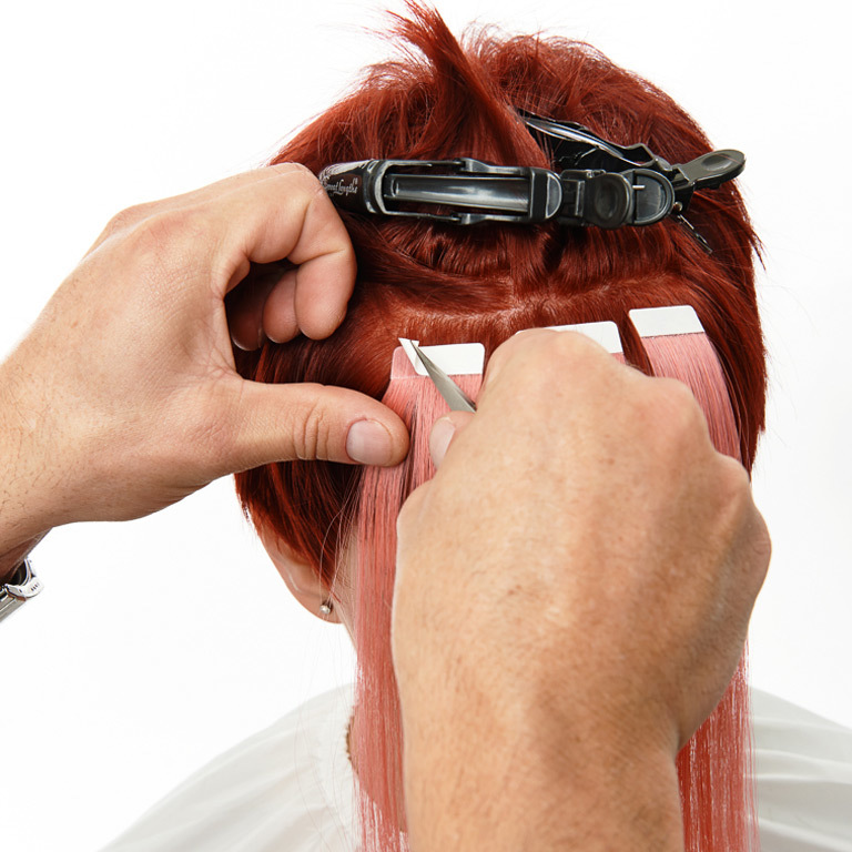 So easy ins Haar appliziert - GL Apps