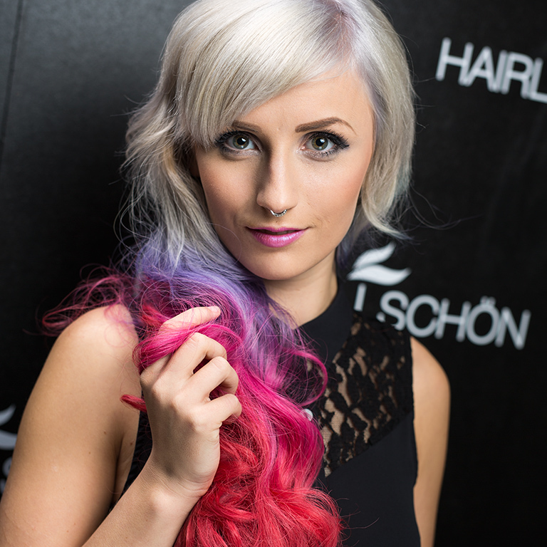 Farbig, besonders, extravagant (&copy; Great Lengths)