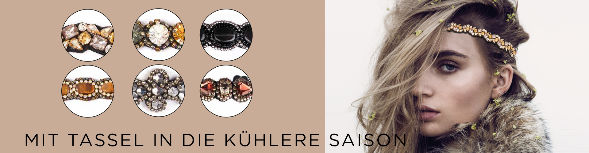 TASSEL, Headband . Winterzeit (&copy; Great Lengths)