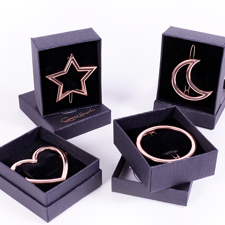 Haarspangen mit hübscher Verpackung (&copy; Great Lengths)