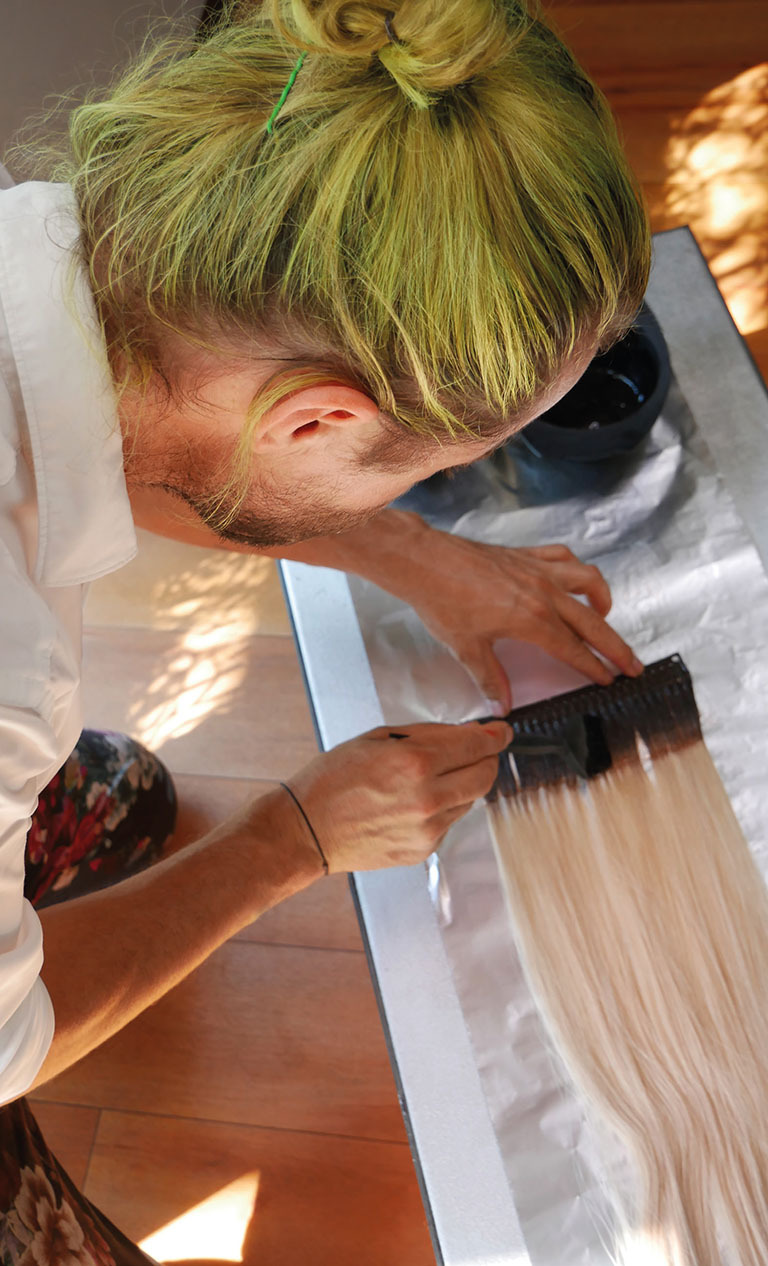 KOOPERATIONEN VON GREAT LENGTHS UND MARIO GUTMANN Galerie 28 (&copy; Great Lengths)