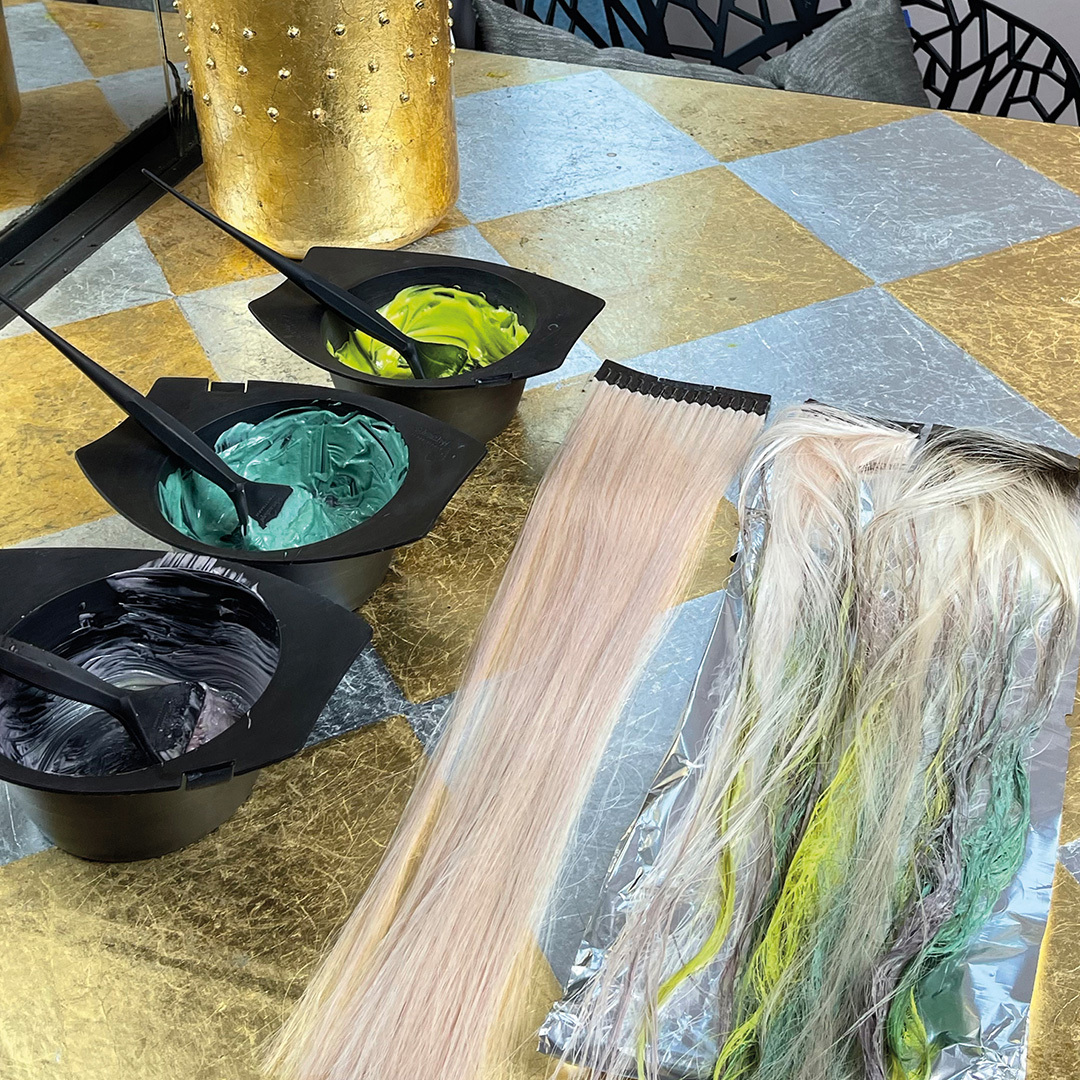 G2 – Mario Gutmann - Model Marietta - Schonendes Färben (&copy; Great Lengths)