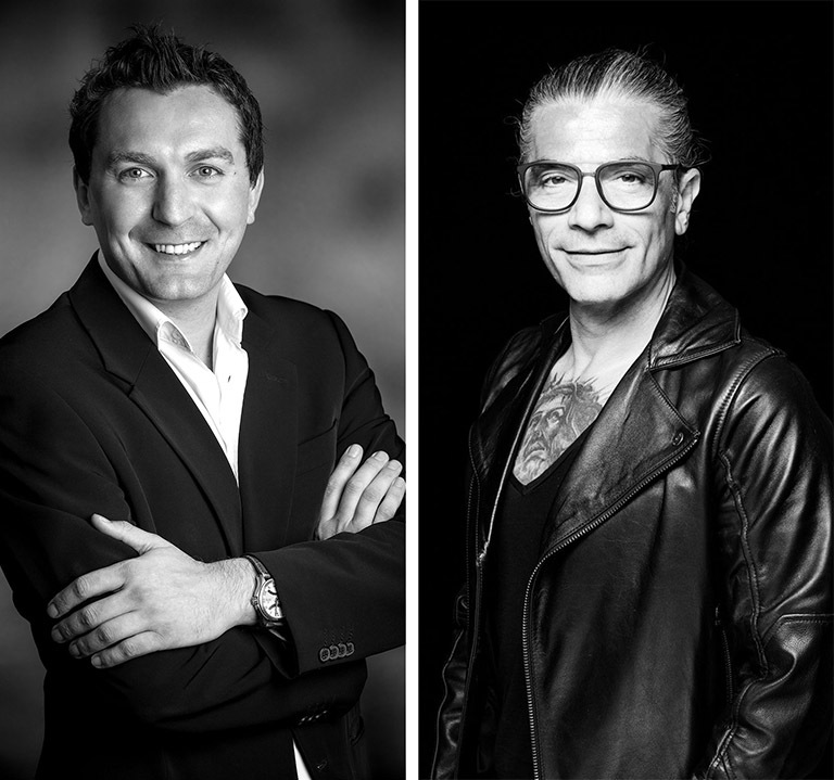 Thomas Keitel und Emidio Gaudioso (&copy; https://www.hair-help-the-oceans.com/)