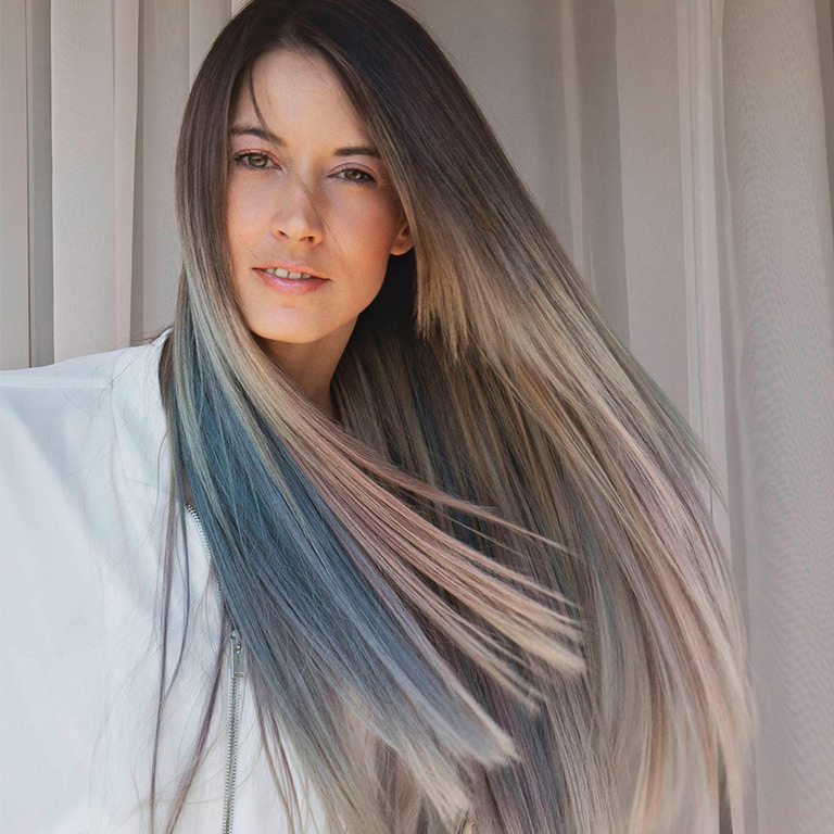 Wundervolles, langes Haar mit Extensions (&copy; Great Lengths)
