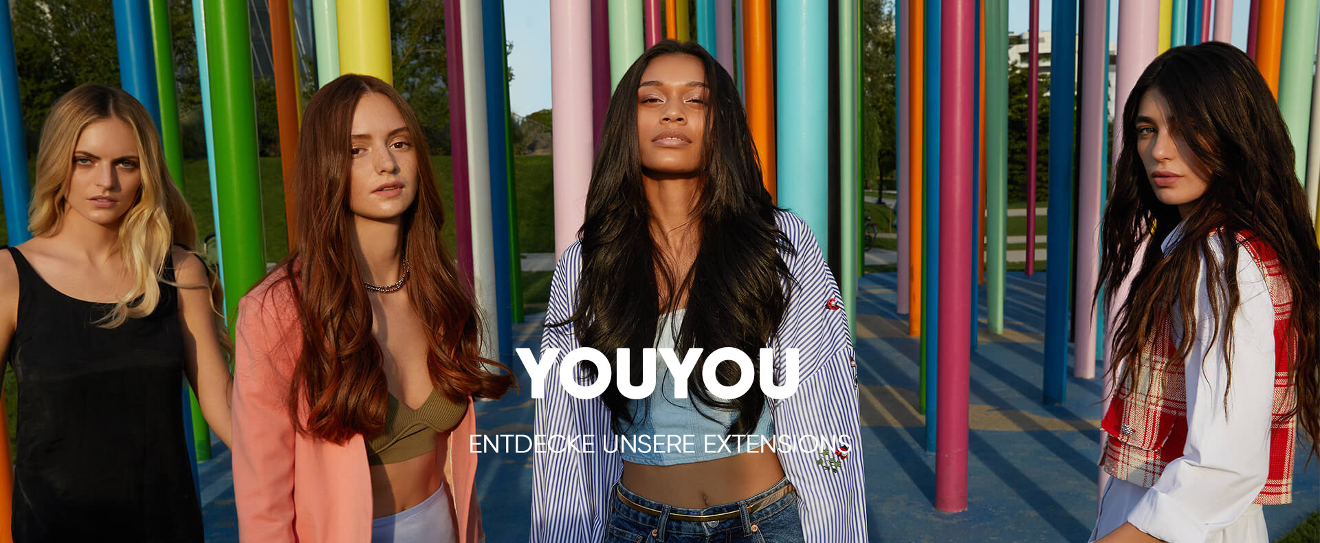 YOUYOU ENTDECKE UNSERE EXTENSIONS (&copy; YOUYOU Hair)