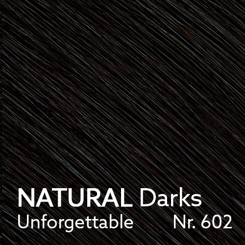 NATURAL Darks - Unforgettable Nr. 602 - 3 Längen (30cm, 40cm, 50cm) (&copy; YOUYOU Hair)