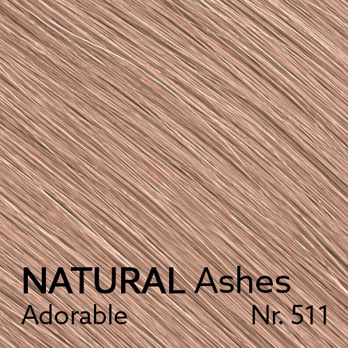NATURAL Ashes - Adorable - Nr. 511 - 3 Längen (30 cm, 40 cm, 50 cm) (&copy; YOUYOU Hair)