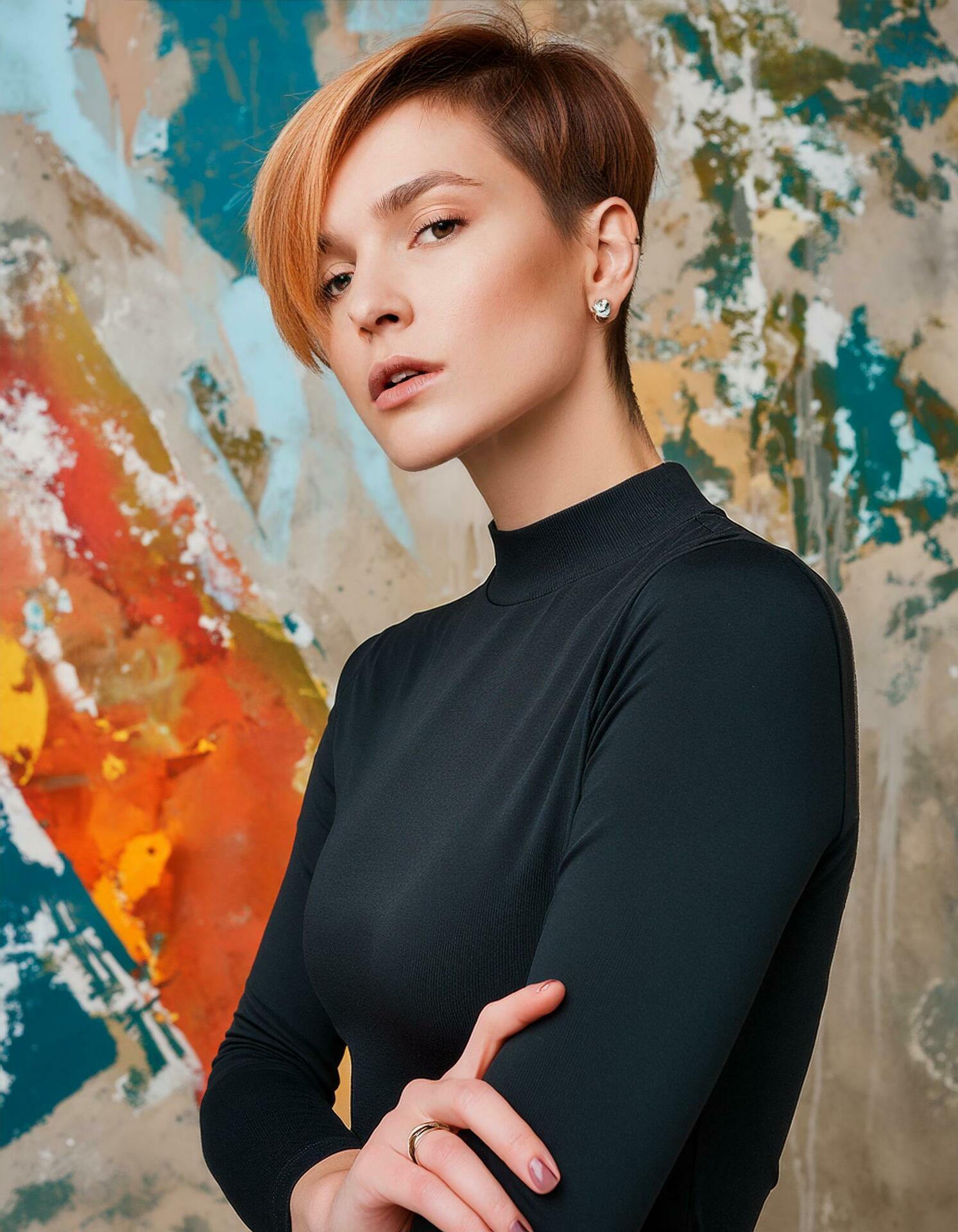 Pixie Cut Solo hoch2 (&copy; Great Lengths)