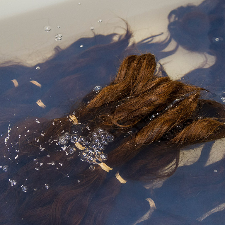 De-Pigmentierung (&copy; Great Lengths)